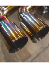Valvetronic Designs Valved Sport Exhaust System for Ferrari F430 2004-2008, Titanium                                     - FER.F430.VSES.FFH.TI - Image 4