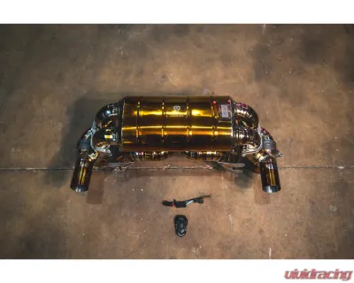 Valvetronic Designs Valved Sport Exhaust System for Ferrari F430 Scuderia | 2007-2010 - FER.SCUD.VSES.TI