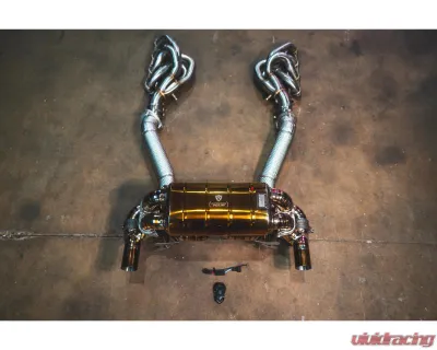 Valvetronic Designs Valved Sport Exhaust System for Ferrari F430 Scuderia | 16M 2007-2010 - FER.SCUD.VSES.FFH.TI