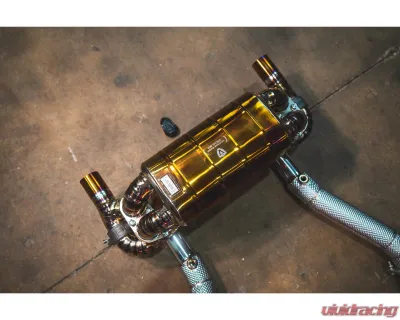 Valvetronic Designs Valved Sport Exhaust System for Ferrari F430 Scuderia | 16M 2007-2010 - FER.SCUD.VSES.FFH.TI
