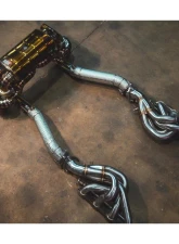 Valvetronic Designs Valved Sport Exhaust System for Ferrari F430 Scuderia | 16M 2007-2010                                     - FER.SCUD.VSES.FFH.TI - Image 4