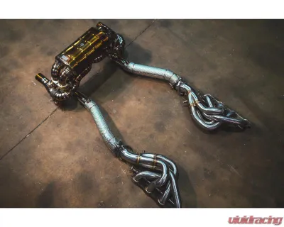 Valvetronic Designs Valved Sport Exhaust System for Ferrari F430 Scuderia | 16M 2007-2010 - FER.SCUD.VSES.FFH.TI