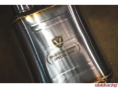 Valvetronic Designs Quad Tip Valved Sport Exhaust System for Ford Mustang GT S650 2024+ - FRD.S550.S650.VSES.BR