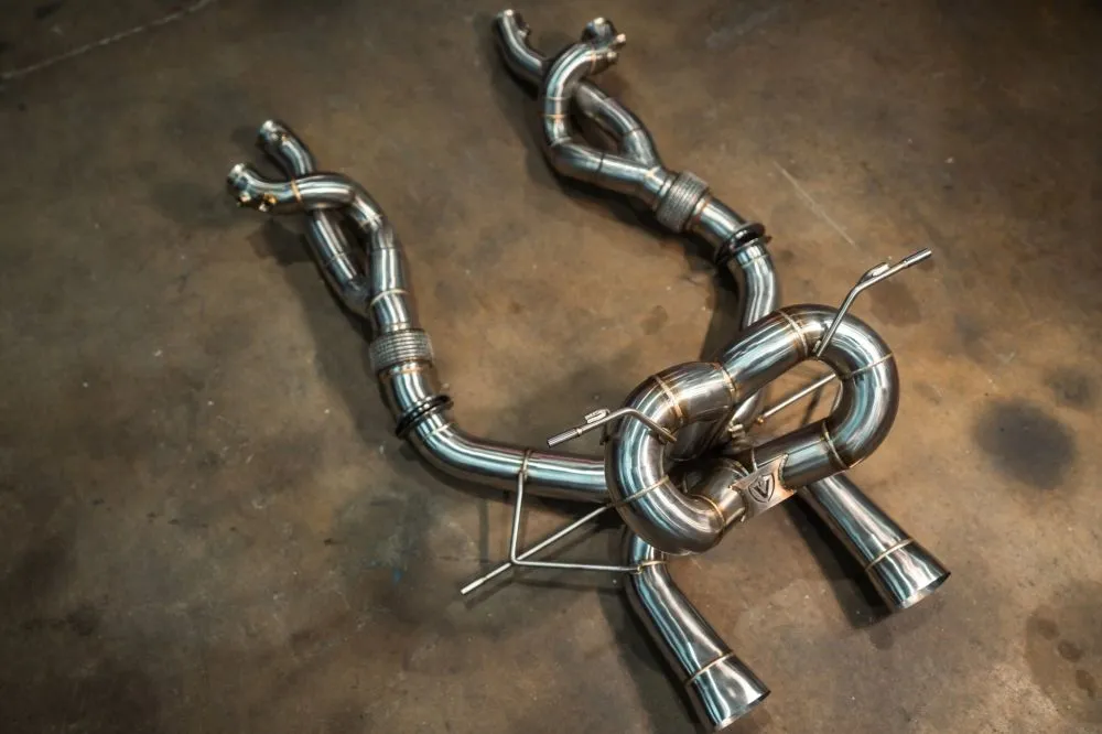 Valvetronic Designs Full F1 Race Exhaust Package Lamborghini Revuelto - LAM.REVU.F1.FF.BR