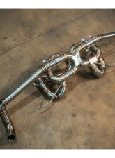 Valvetronic Designs 6AL-4V Titanium True F1 Non Valved Exhaust System Lamborghini Huracan LP580 | 610 2015-2022                                     - LAM.HUR.F1.FFH.TI - Image 10