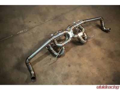 Valvetronic Designs 6AL-4V Titanium True F1 Non Valved Exhaust System Lamborghini Huracan LP580 | 610 2015-2022 - LAM.HUR.F1.FFH.TI