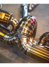 Valvetronic Designs 6AL-4V Titanium True F1 Non Valved Exhaust System Lamborghini Huracan LP580 | 610 2015-2022                                     - LAM.HUR.F1.TI - Image 2