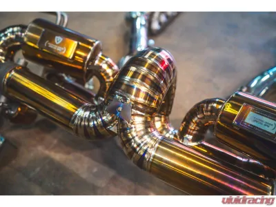 Valvetronic Designs 6AL-4V Titanium True F1 Non Valved Exhaust System Lamborghini Huracan LP580 | 610 2015-2022 - LAM.HUR.F1.TI