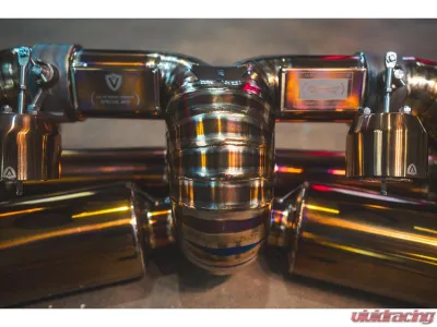 Valvetronic Designs Stainless Steel T304 True F1 Non Valved Catback Exhaust System Race Free Flow Headers Lamborghini Huracan Performante | EVO | STO | Tecnica 2019-2024 - LAM.STO.F1.FFH.BR