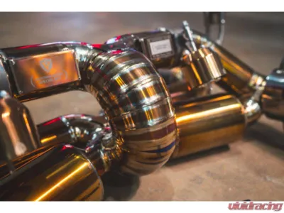 Valvetronic Designs Stainless Steel T304 True F1 Non Valved Catback Exhaust System Race Free Flow Headers Lamborghini Huracan Performante | EVO | STO | Tecnica 2019-2024 - LAM.STO.F1.FFH.BR