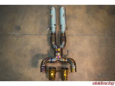 Valvetronic Designs Exhaust Package RACE Free flow pipes Mclaren Artura F1 2023+ - MAC.ARTURA.F1.FF.TI