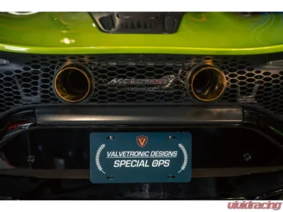 Valvetronic Designs Exhaust Package RACE Free flow pipes Mclaren Artura F1 2023+ - MAC.ARTURA.F1.FF.TI