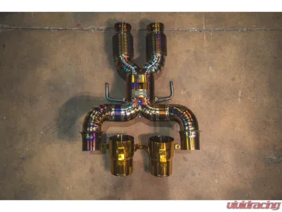 Valvetronic Designs Exhaust Package RACE Free flow pipes Mclaren Artura F1 2023+ - MAC.ARTURA.F1.FF.TI