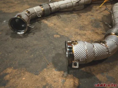 Valvetronic Designs Sport Exhaust System RACE free flow front pipes Mclaren P1 2014-2015 - MAC.P1.VSES.FF.AG