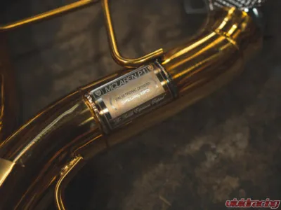 Valvetronic Designs Sport Exhaust System RACE free flow front pipes Mclaren P1 2014-2015 - MAC.P1.VSES.FF.AG
