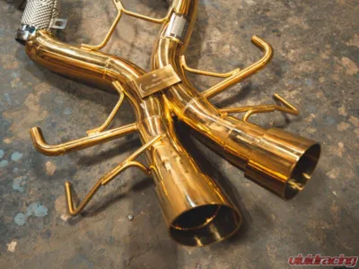 Valvetronic Designs Sport Exhaust System RACE free flow front pipes Mclaren P1 2014-2015 - MAC.P1.VSES.FF.AG
