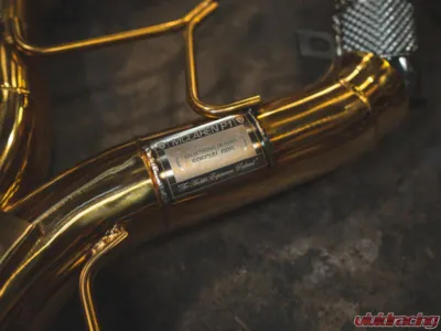 Valvetronic Designs Sport Exhaust System RACE free flow front pipes Mclaren P1 2014-2015 - MAC.P1.VSES.FF.AG
