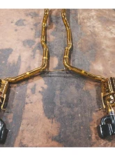 Valvetronic Designs Grade 5 Titanium Valved Sport Catback Exhaust for Mercedes E63 AMG 2009-2013                                     - MER.W212.E63.VSES.TI - Image 2