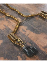 Valvetronic Designs Grade 5 Titanium Valved Sport Catback Exhaust for Mercedes E63 AMG 2009-2013                                     - MER.W212.E63.VSES.TI - Image 3