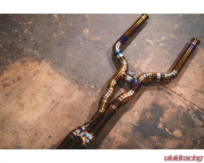 Valvetronic Designs Full Titanium Exhaust System for Mercedes AMG GLC 63/S 2018-2021 - MER.AMG.GLC63.VSES.TI