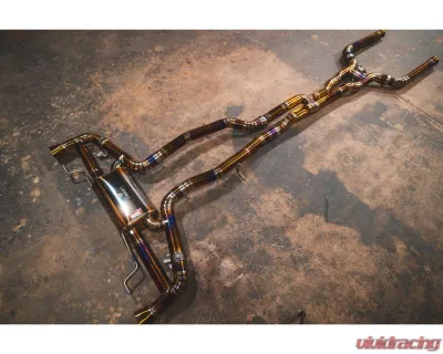 Valvetronic Designs Full Titanium Exhaust System for Mercedes AMG GLC 63/S 2018-2021 - MER.AMG.GLC63.VSES.TI