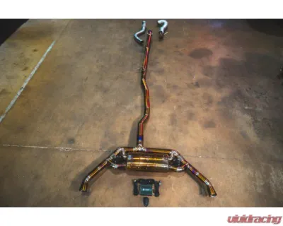 Valvetronic Designs Valved Sport Exhaust System for Mercedes CLA45 2013-2018, Titanium - MER.CLA45.VSES.TI