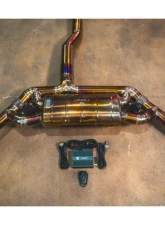Valvetronic Designs Valved Sport Exhaust System for Mercedes CLA45 2013-2018, Titanium                                     - MER.CLA45.VSES.TI - Image 2