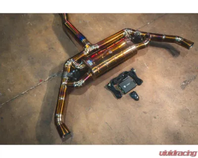 Valvetronic Designs Valved Sport Exhaust System for Mercedes CLA45 2013-2018, Titanium - MER.CLA45.VSES.TI