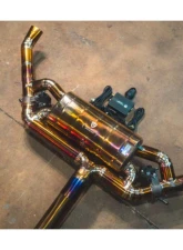 Valvetronic Designs Valved Sport Exhaust System for Mercedes CLA45 2013-2018, Titanium                                     - MER.CLA45.VSES.TI - Image 4