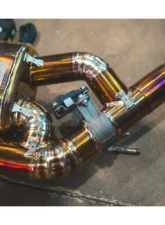 Valvetronic Designs Valved Sport Exhaust System for Mercedes CLA45 2013-2018, Titanium                                     - MER.CLA45.VSES.TI - Image 8
