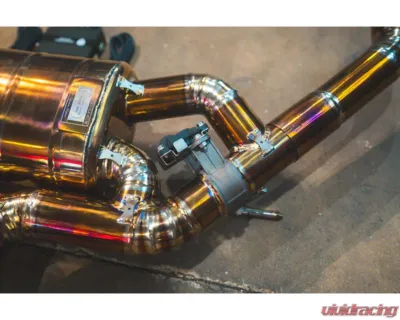 Valvetronic Designs Valved Sport Exhaust System for Mercedes CLA45 2013-2018, Titanium - MER.CLA45.VSES.TI