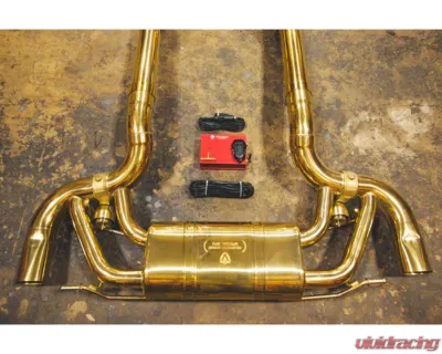 Valvetronic Designs Valved Sport Exhaust Catback System for Mercedes SLS AMG 2010-2015 - MER.SLS.AMG.VSES.AG
