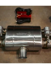 Valvetronic Designs Valved Muffler Kit 3.5 Inch for Trucks/SUVs - Single Inlet/Outlet                                     - OFF.UVM.89MM.X2 - Image 3