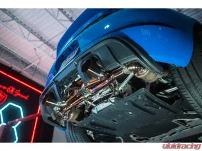 Valvetronic Designs Titanium Valved Sport Exhaust System Porsche 718 GT4 | Boxter Spyder 2020+ - POR.718.GT4.VSES.TI