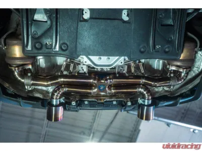 Valvetronic Designs Titanium Valved Sport Exhaust System Porsche 718 GT4 | Boxter Spyder 2020+ - POR.718.GT4.VSES.TI