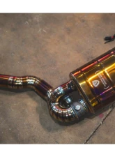 Valvetronic Designs Anodized Gold Valved Sport Exhaust System w/ Free Flow Race Front Pipes Porsche Cayman | Boxster 2012-2016                                     - POR.981.VSES.FFH.AG - Image 14