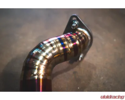 Valvetronic Designs Anodized Gold Valved Sport Exhaust System w/ Free Flow Race Front Pipes Porsche Cayman | Boxster 2012-2016 - POR.981.VSES.FFH.AG