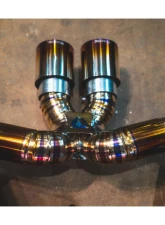 Valvetronic Designs Anodized Gold Valved Sport Exhaust System w/ Free Flow Race Front Pipes Porsche Cayman | Boxster 2012-2016                                     - POR.981.VSES.FFH.AG - Image 7