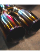 Valvetronic Designs Anodized Gold Valved Sport Exhaust System w/ Free Flow Race Front Pipes Porsche Cayman | Boxster 2012-2016                                     - POR.981.VSES.FFH.AG - Image 9