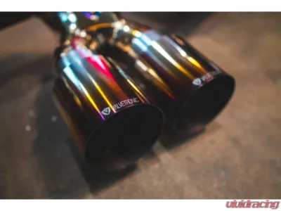 Valvetronic Designs Valved Sport Exhaust System Free Flow Race Front Pipes Porsche Boxster|Cayman 981 2012-2016 - POR.981.VSES.FFH.TI
