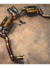 Valvetronic Designs Valved Sport Exhaust System Free Flow Race Front Pipes Porsche Boxster|Cayman 981 2012-2016                                     - POR.981.VSES.FFH.TI - Image 4