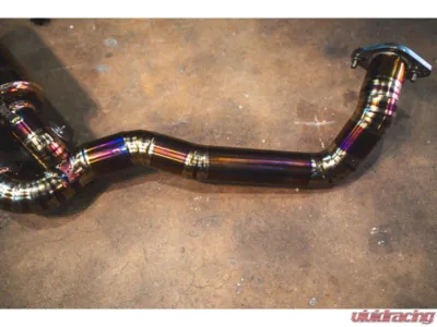 Valvetronic Designs Valved Sport Exhaust System Free Flow Race Front Pipes Porsche Boxster|Cayman 981 2012-2016 - POR.981.VSES.FFH.TI
