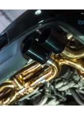 Valvetronic Designs Anodized Gold Valved Sport Exhaust System for Porsche 991.1 (2012-2016)                                     - POR.991.CAR.VSES.AG - Image 10
