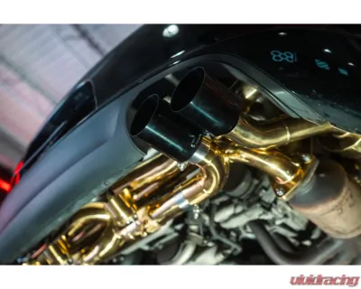 Valvetronic Designs Anodized Gold Valved Sport Exhaust System for Porsche 991.1 (2012-2016) - POR.991.CAR.VSES.AG
