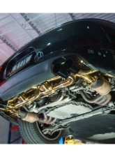 Valvetronic Designs Anodized Gold Valved Sport Exhaust System for Porsche 991.1 (2012-2016)                                     - POR.991.CAR.VSES.AG - Image 13
