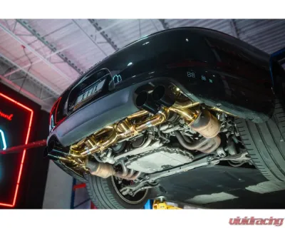 Valvetronic Designs Anodized Gold Valved Sport Exhaust System for Porsche 991.1 (2012-2016) - POR.991.CAR.VSES.AG