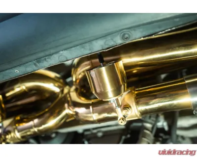 Valvetronic Designs Anodized Gold Valved Sport Exhaust System for Porsche 991.1 (2012-2016) - POR.991.CAR.VSES.AG