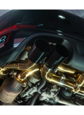 Valvetronic Designs Anodized Gold Valved Sport Exhaust System for Porsche 991.1 (2012-2016)                                     - POR.991.CAR.VSES.AG - Image 9