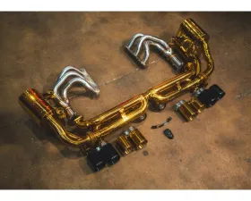 Valvetronic Designs Grade 5 Titanium Valved Sport Exhaust System Free Flow Race Front Pipes Porsche Boxster|Cayman 981 2012-2016