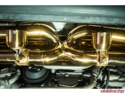 Valvetronic Designs Grade 5 Titanium Valved Sport Exhaust System Free Flow Race Front Pipes Porsche Boxster|Cayman 981 2012-2016 - POR.991.CAR.VSES.FFH.TI